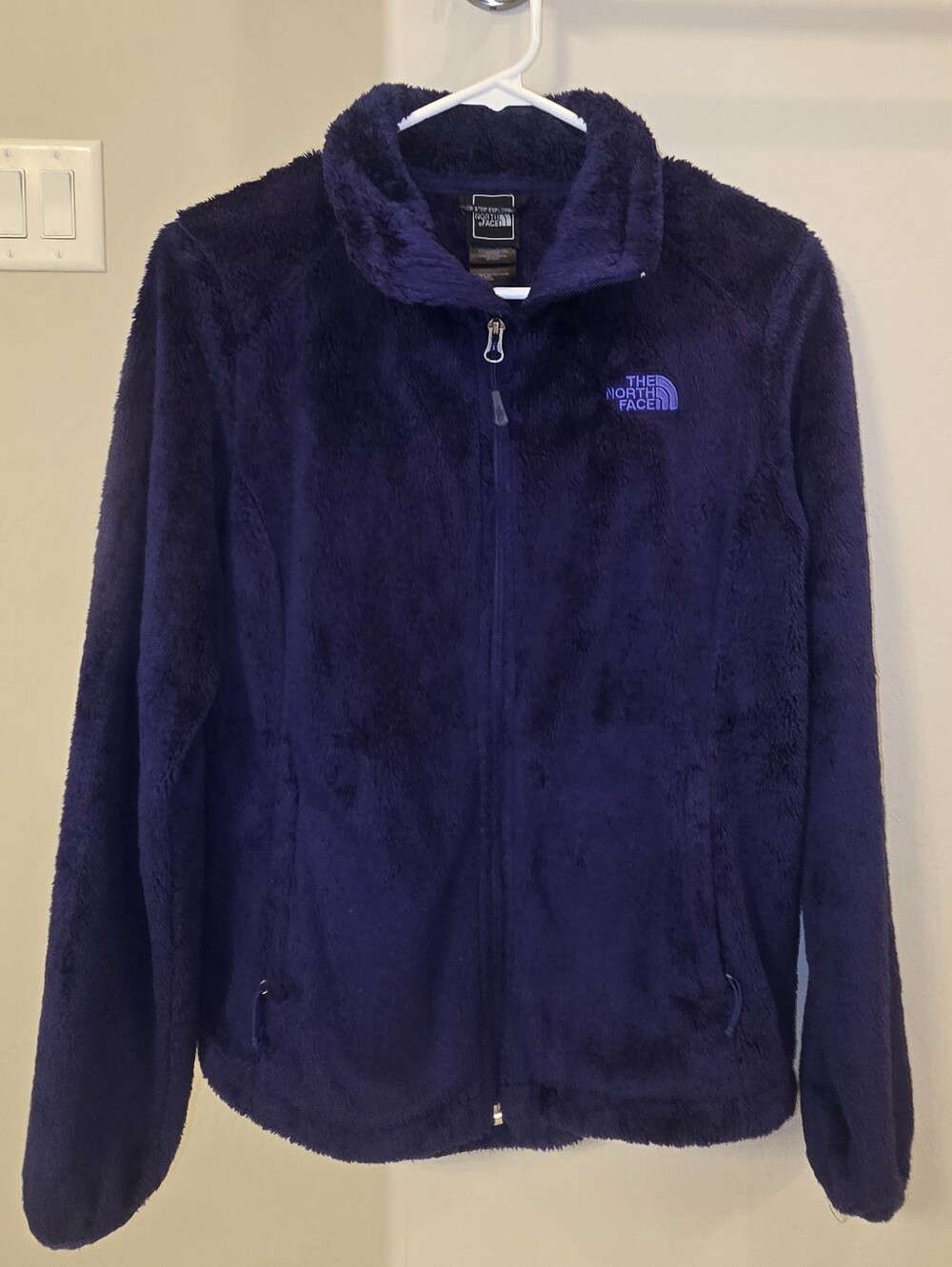 The North Face Purple Osito Fleece Jacket Size: Small